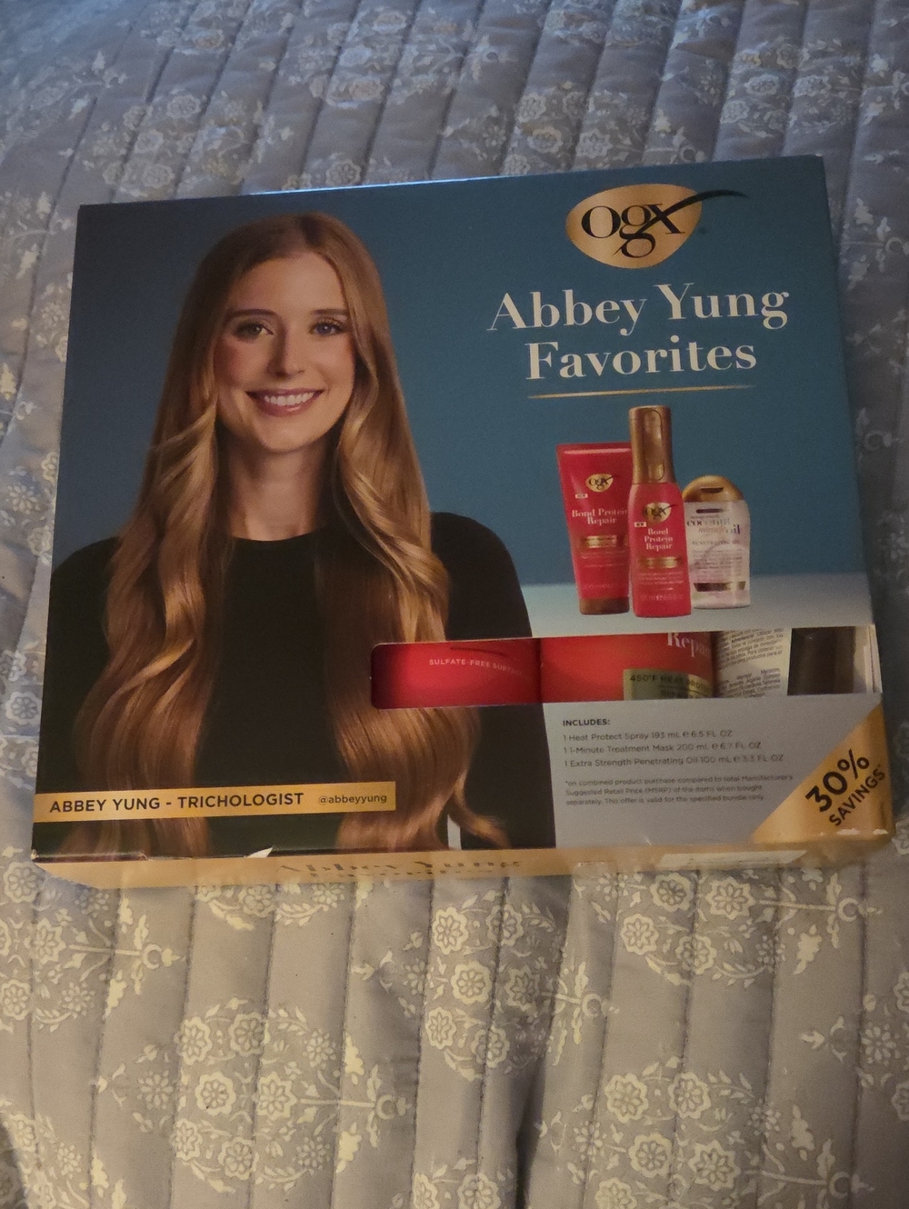 OGX Abbey Yung Favorites Haircare Kit - Blue